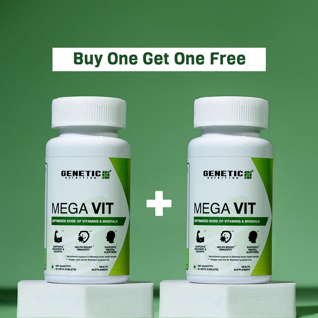 Mega Vit | Multi Vitamin Supplement - 60 Capsules