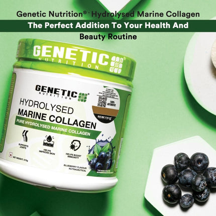 Hydrolyzed Marine Collagen | Collagen Booster Supplement (Free Gift) - Genetic Nutrition