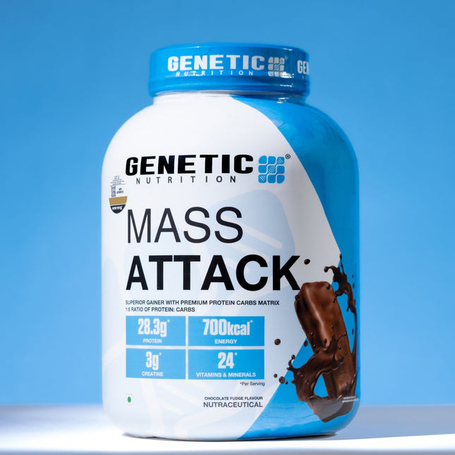 Mass Attack | Superior Mass Gainer - Genetic Nutrition